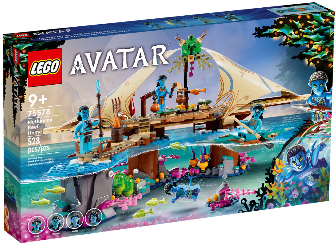 Verpackung: LEGO Avatar 75578 Das Riff der Metkayina