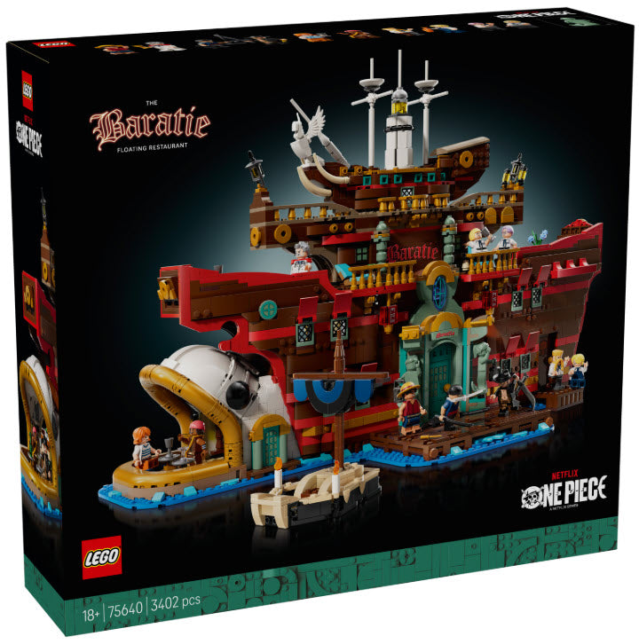 Verpackung: LEGO One Piece 75640 Baratié, das Schwimmende Restaurant