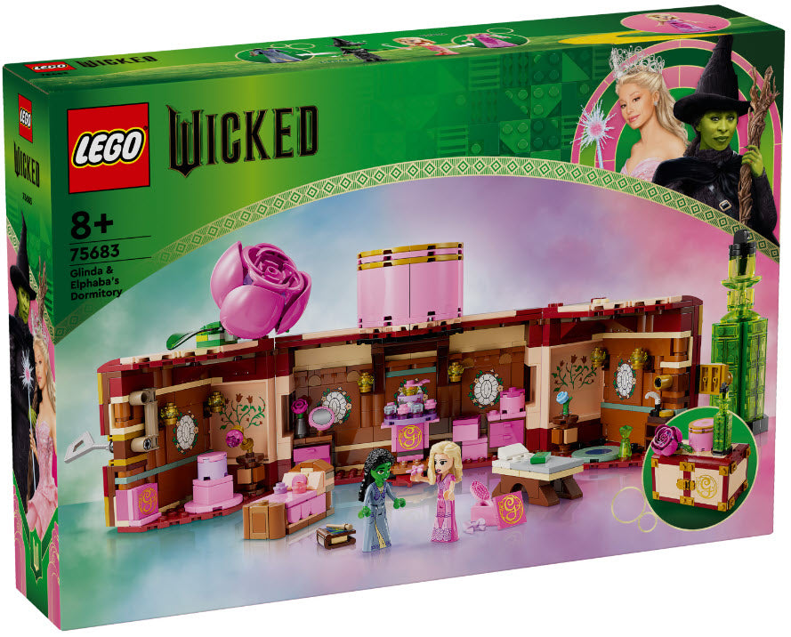 Verpackung: LEGO Wicked 75683 Glindas und Elphabas Schlafsaal