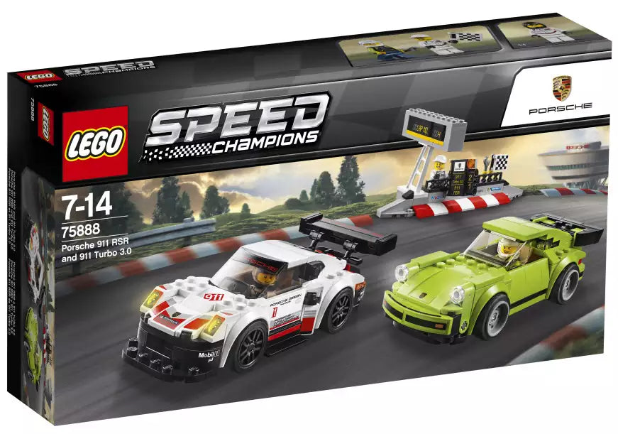 Verpackung: LEGO Speed Champions 75888 Porsche 911 RSR und 911 Turbo 3.0