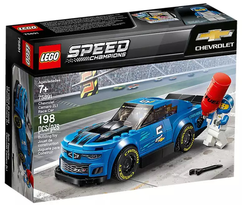 Verpackung: LEGO Speed Champions 75891 Rennwagen Chevrolet Camaro ZL1