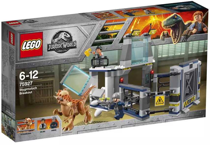 Verpackung: LEGO Jurassic World 75927 Ausbruch des Stygimoloch