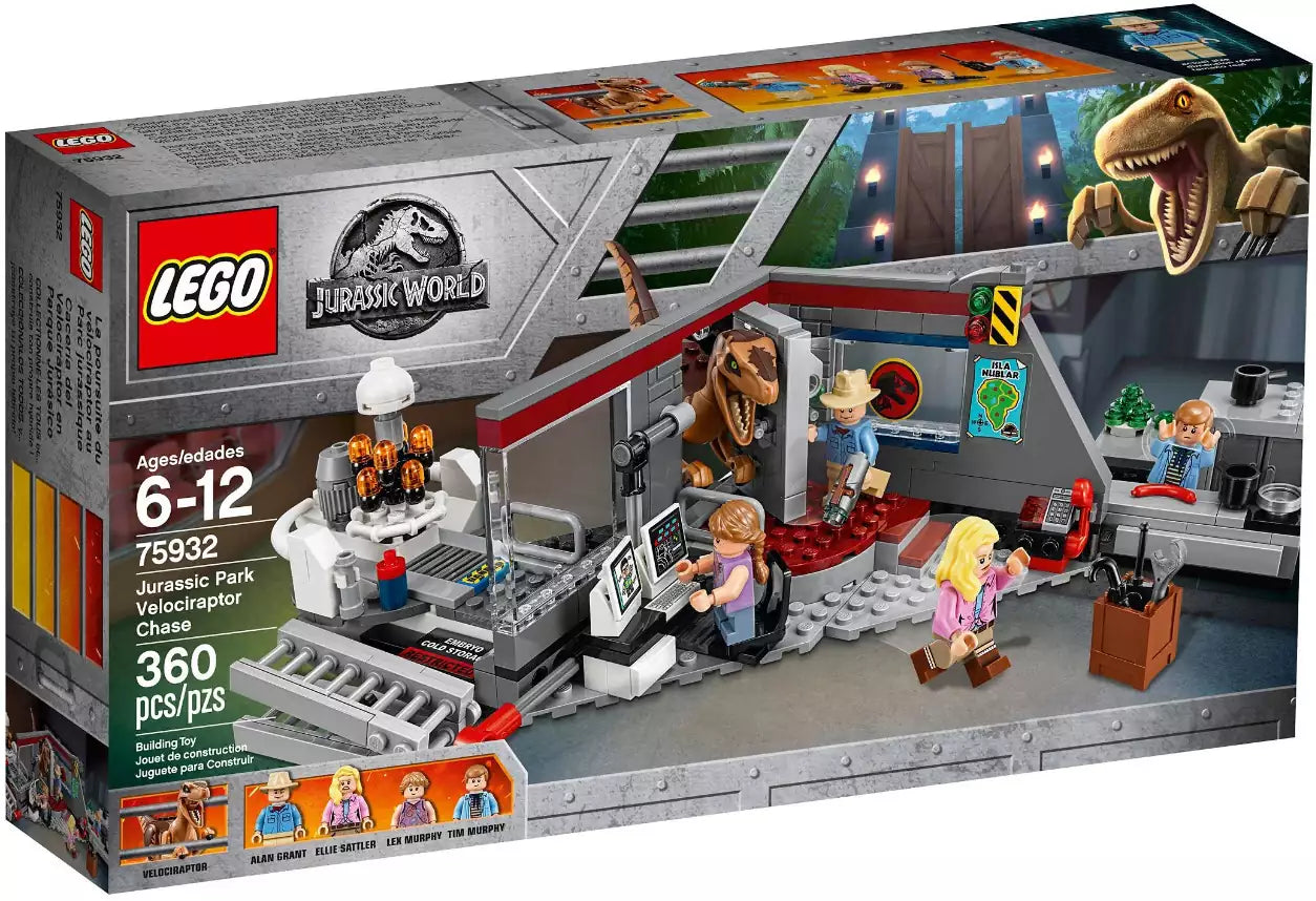 Verpackung: LEGO Jurassic World 75932 Jagd auf den Velociraptor