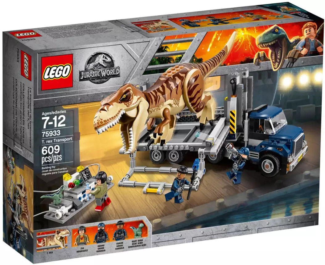 Verpackung: LEGO Jurassic World 75933 T. rex Transport