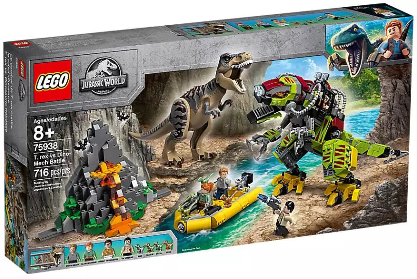 Verpackung: LEGO Jurassic World 75938 T. Rex vs. Dino-Mech