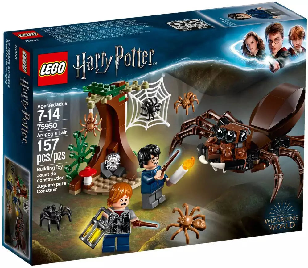 Verpackung: LEGO Harry Potter 75950 Aragogs Versteck