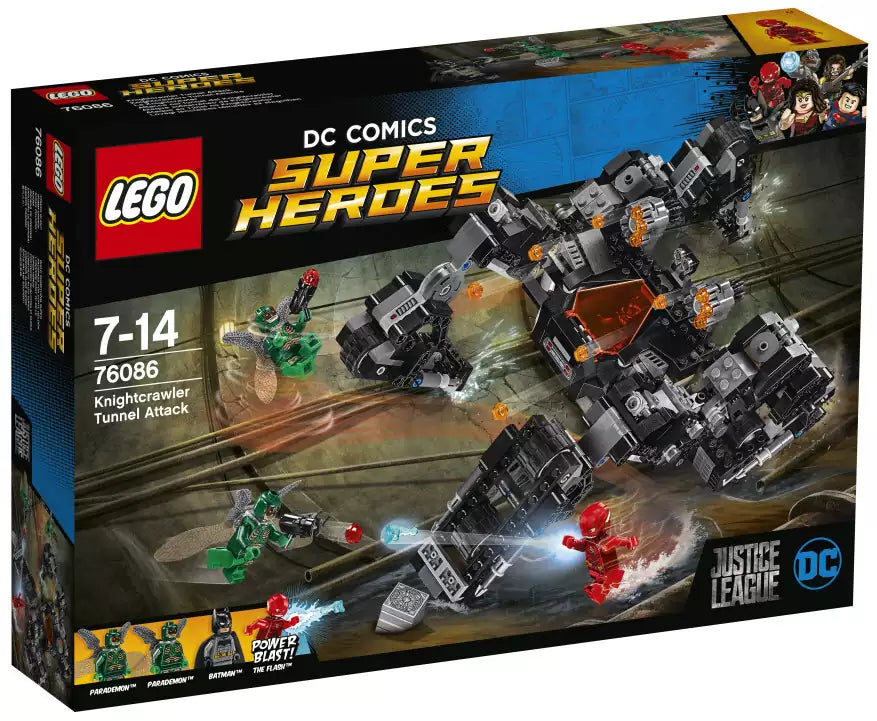 Verpackung: LEGO Super Heroes 76086 Knightcrawlers Tunnel-Attacke