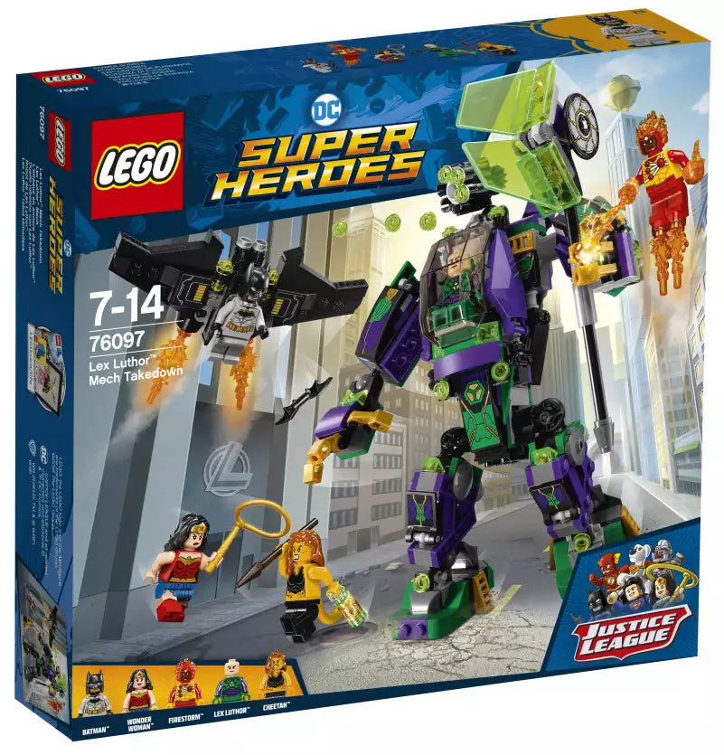 Verpackung: LEGO Super Heroes 76097 Lex Luthor Mech