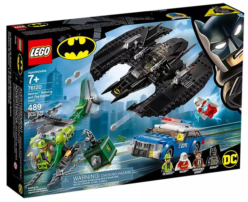 Verpackung: LEGO Super Heroes 76120 Batman: Batwing und der Riddler-Überfall