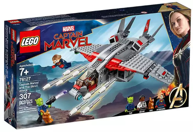 Verpackung: LEGO Super Heroes 76127 Captain Marvel und die Skrull-Attacke