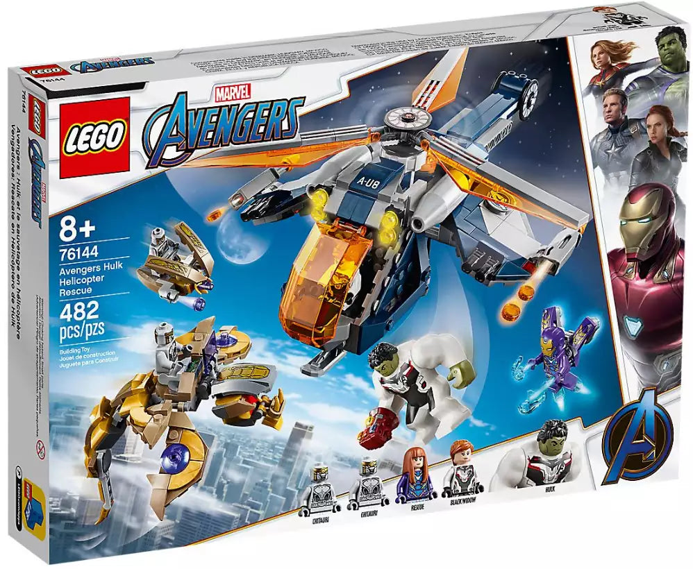 Verpackung: LEGO Super Heroes 76144 Avengers Hulk Helikopter Rettung