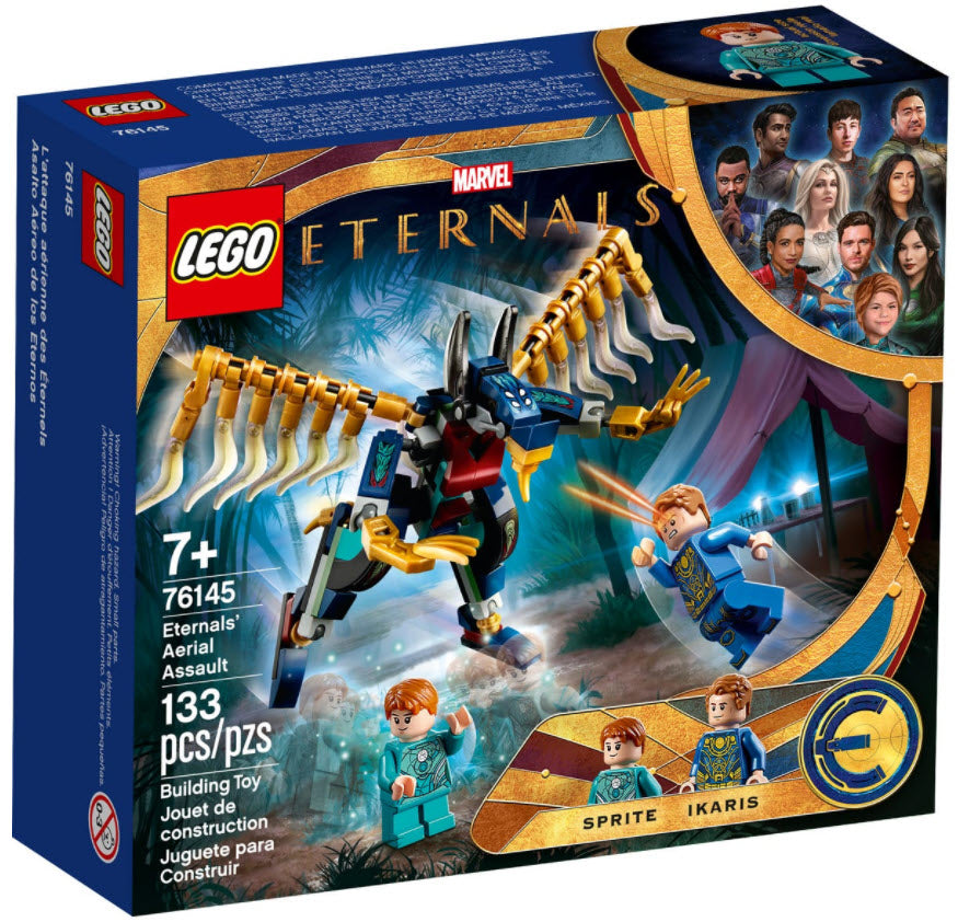 Verpackung: LEGO Super Heroes 76145 Luftangriff der Eternals
