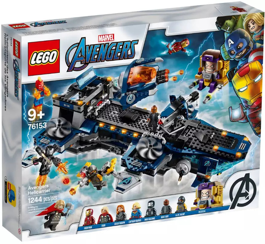 Verpackung: LEGO Super Heroes 76153 Avengers Helicarrier