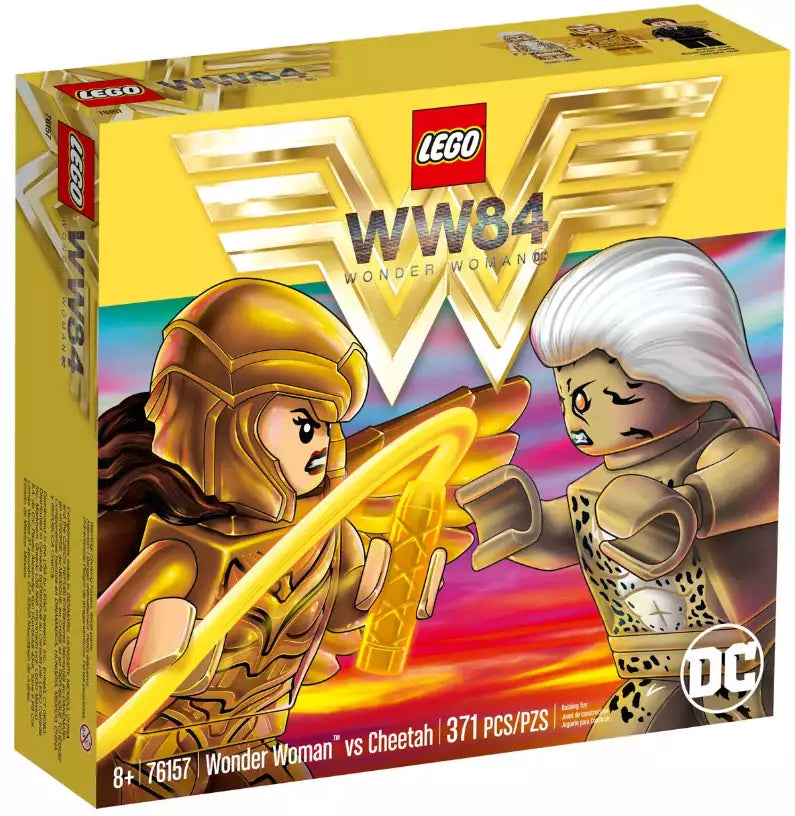 Verpackung: LEGO Super Heroes 76157 Wonder Woman vs Cheetah