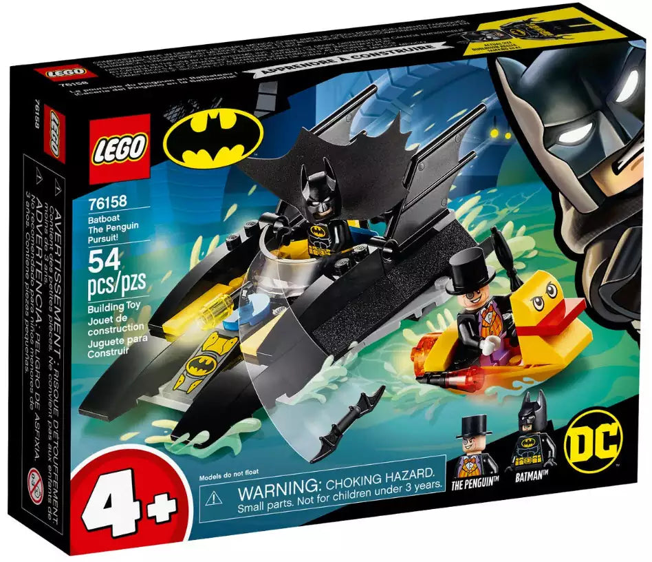 Verpackung: LEGO Super Heroes 76158 Verfolgung des Pinguins – mit dem Batboat