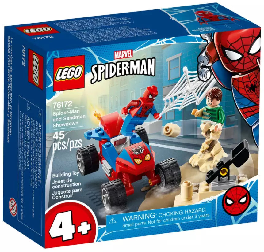 Verpackung: LEGO Super Heroes 76172 Das Duell von Spider-Man und Sandman