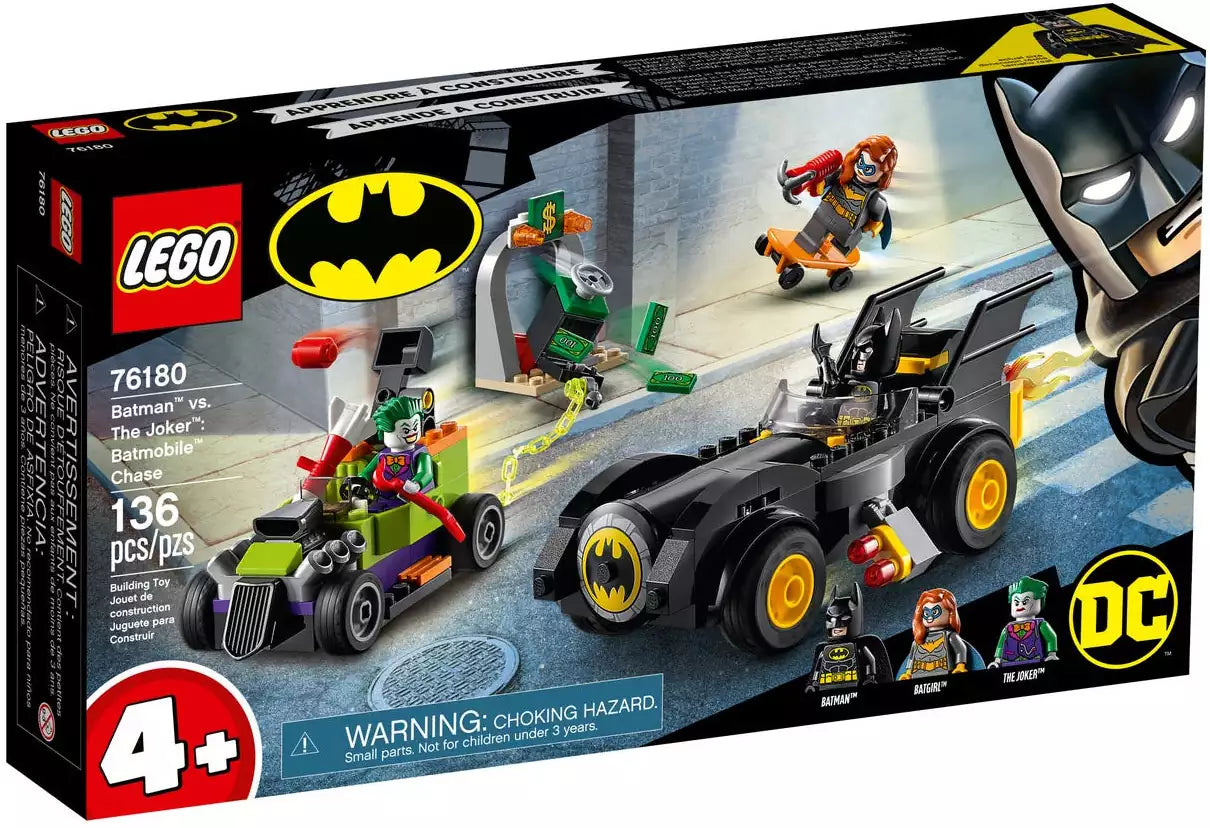 Verpackung: LEGO Super Heroes 76180 Batman vs. Joker: Verfolgungsjagd im Batmobil