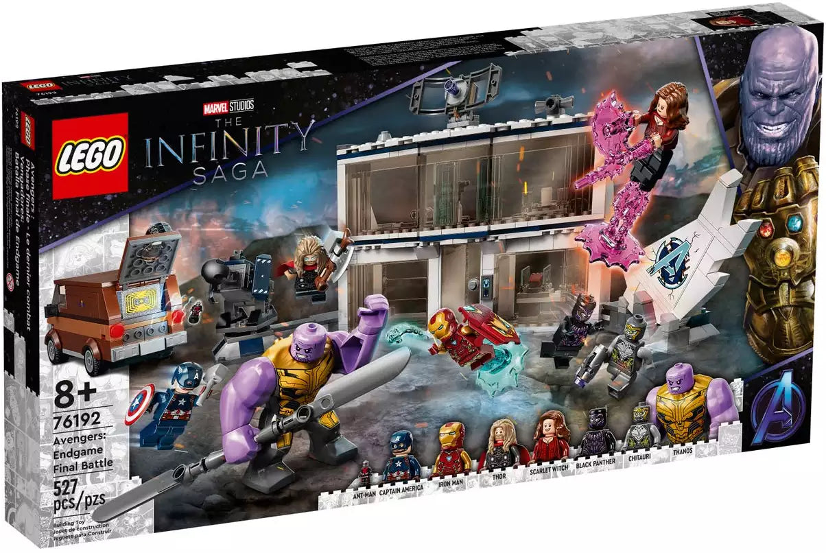 Verpackung: LEGO Super Heroes 76192 Avengers: Endgame – Letztes Duell