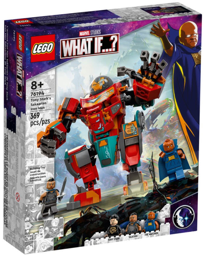 Verpackung: LEGO Super Heroes 76194 Tony Starks sakaarianischer Iron Man