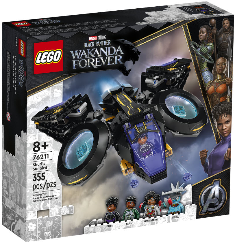 Verpackung: LEGO Super Heroes 76211 Shuris Sonnenvogel