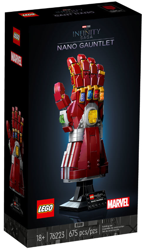 LEGO Super Heroes 76223 Iron Mans Nano Handschuh