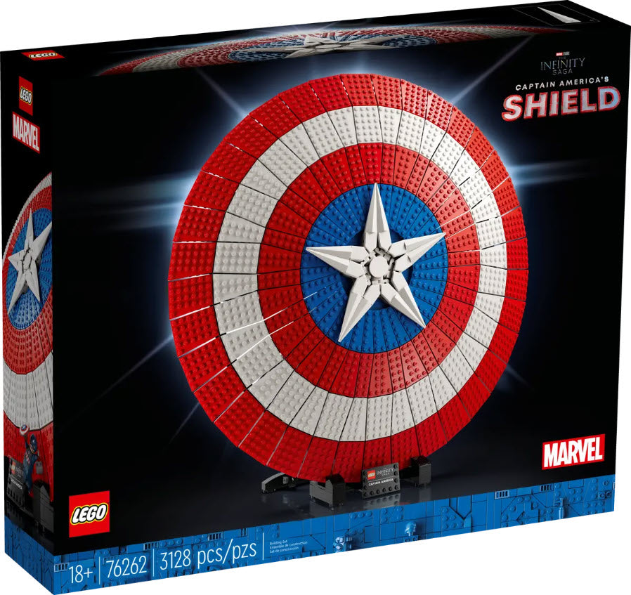 Verpackung: LEGO Super Heroes 76262 Captain Americas Schild