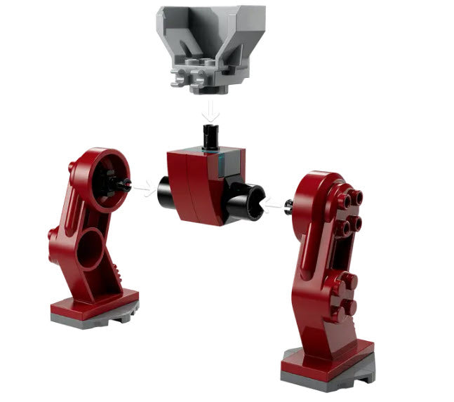 Detail 2: LEGO Super Heroes 76263 Iron Man Hulkbuster vs. Thanos