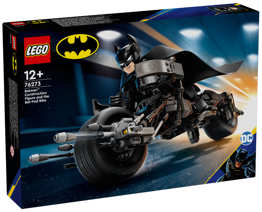 Verpackung: LEGO Super Heroes 76273 Batman Baufigur mit dem Batpod