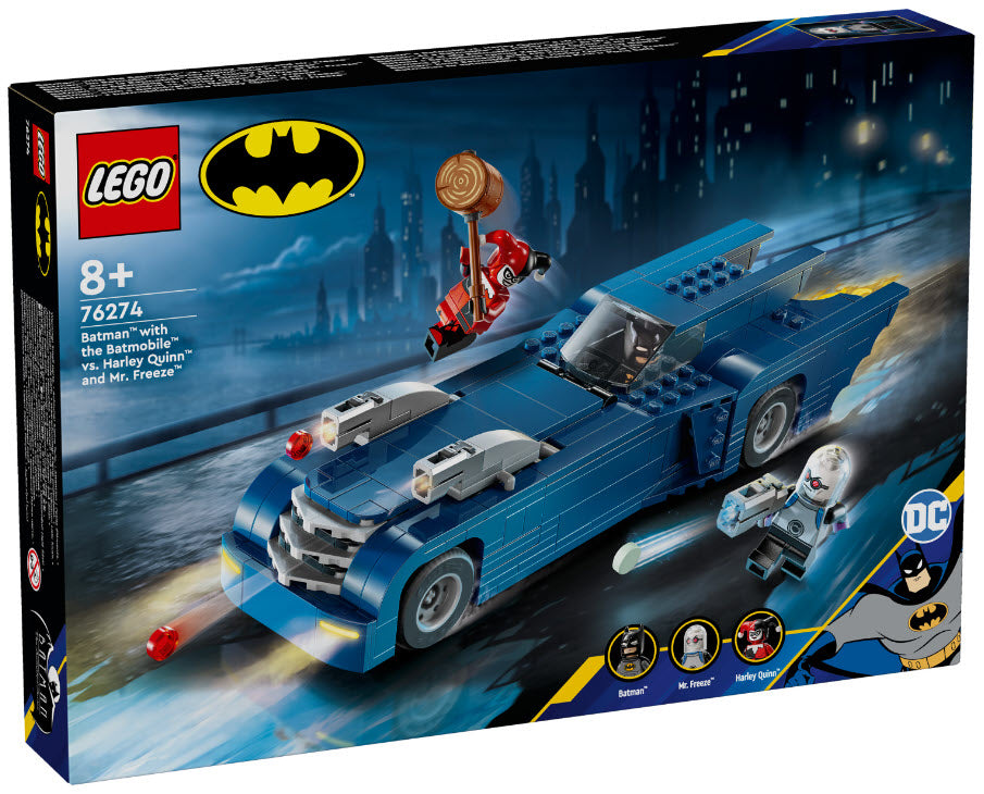 Verpackung: LEGO Super Heroes 76274 Batman im Batmobil vs. Harley Quinn und Mr. Freeze