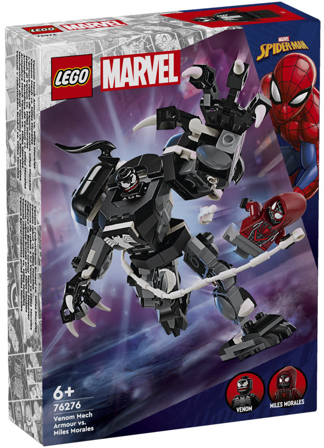Verpackung: LEGO Super Heroes 76276 Venom Mech vs. Miles Morales