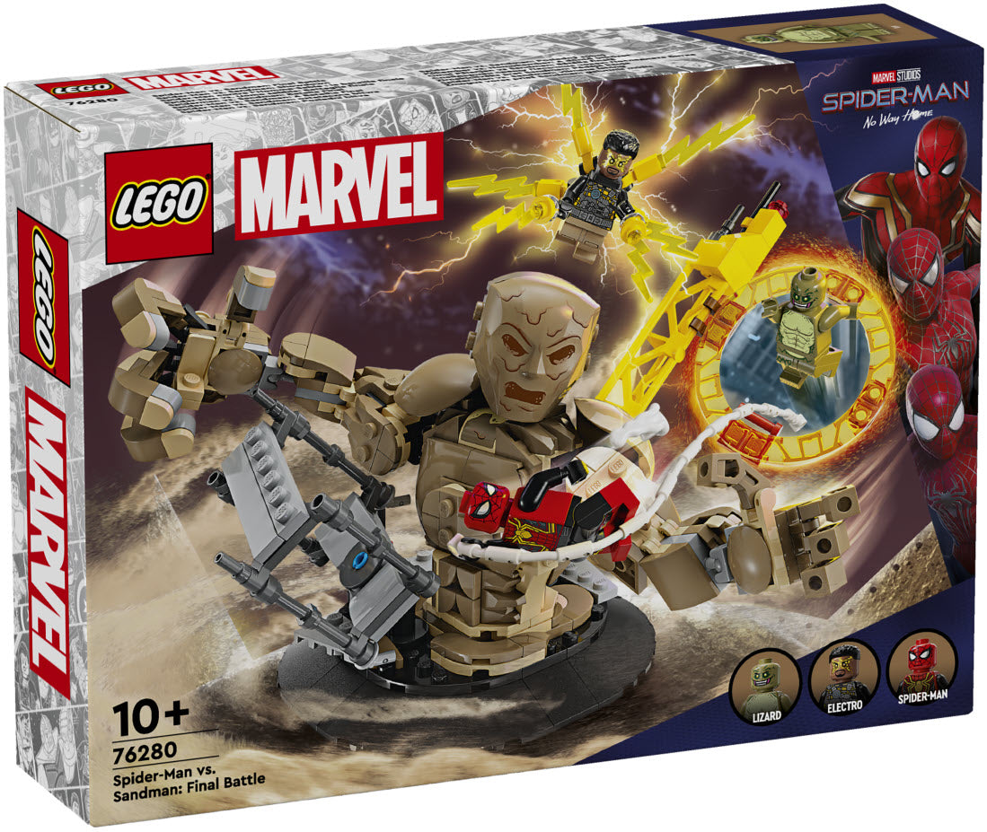 Verpackung: LEGO Super Heroes 76280 Spider-Man vs. Sandman: Showdown