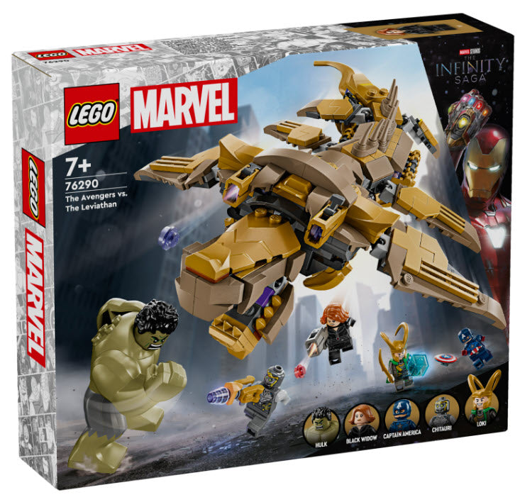 Verpackung: LEGO Super Heroes 76290 Avengers vs. Leviathan