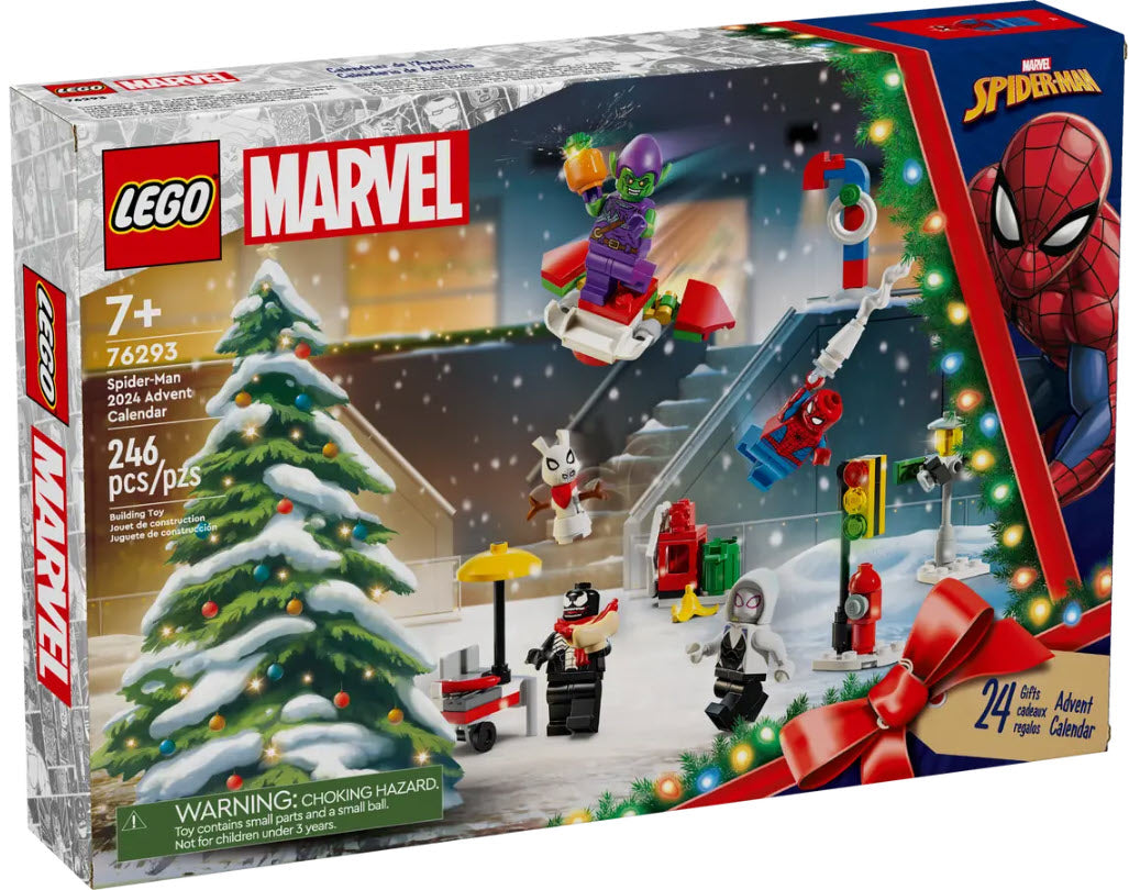 Verpackung: LEGO Spider-Man 76293 Adventskalender 2024