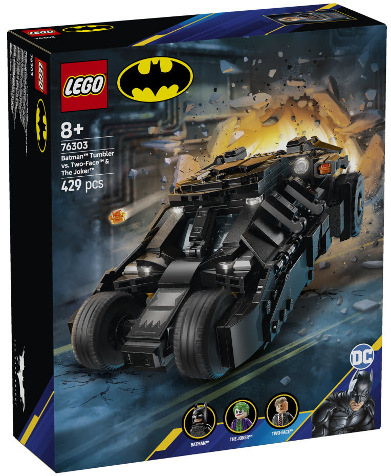 Verpackung: LEGO Super Heroes 76303 Batman Tumbler vs. Two-Face & The Joker