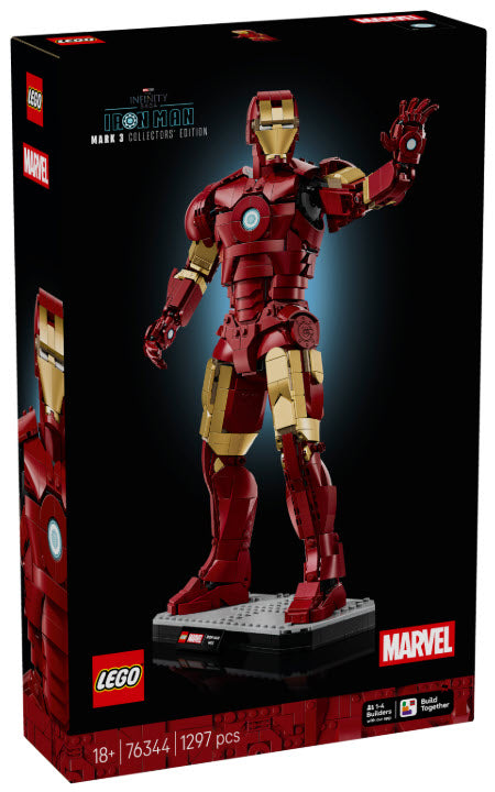Verpackung: LEGO Super Heroes 76344 Iron Man Mark 3 Sammleredition