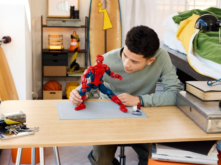 Detail 1: LEGO Super Heroes 76346 Spider-Man-Figur