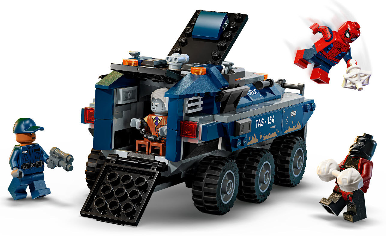 Detail 1: LEGO Super Heroes 76349 Spider-Man Jagt den Gefängnistransporter
