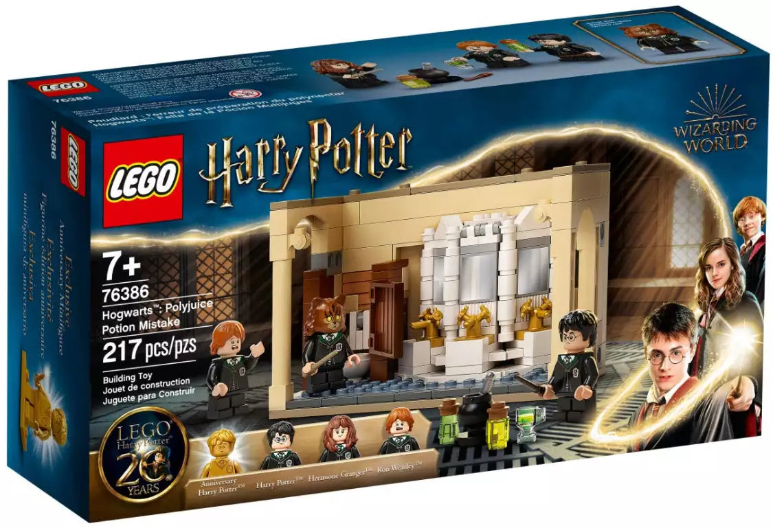 Verpackung: LEGO Harry Potter 76386 Hogwarts: Misslungener Vielsafttrank