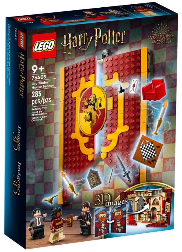 Verpackung: LEGO Harry Potter 76409 Hausbanner Gryffindor