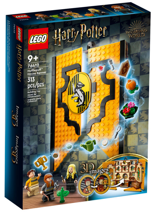 Verpackung: LEGO Harry Potter 76412 Hausbanner Hufflepuff