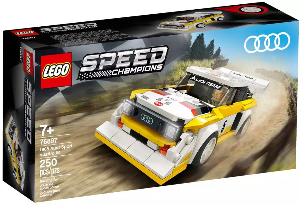 Verpackung: LEGO Speed Champions 76897 1985 Audi Sport quattro S1