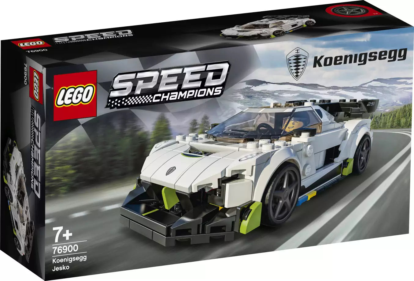 Verpackung: LEGO Speed Champions 76900 Koenigsegg Jesko