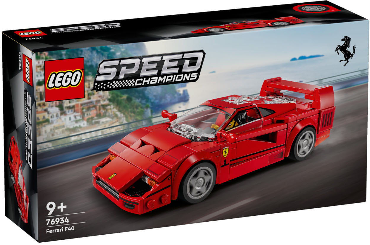 Verpackung: LEGO Speed Champions 76934 Ferrari F40 Supersportwagen