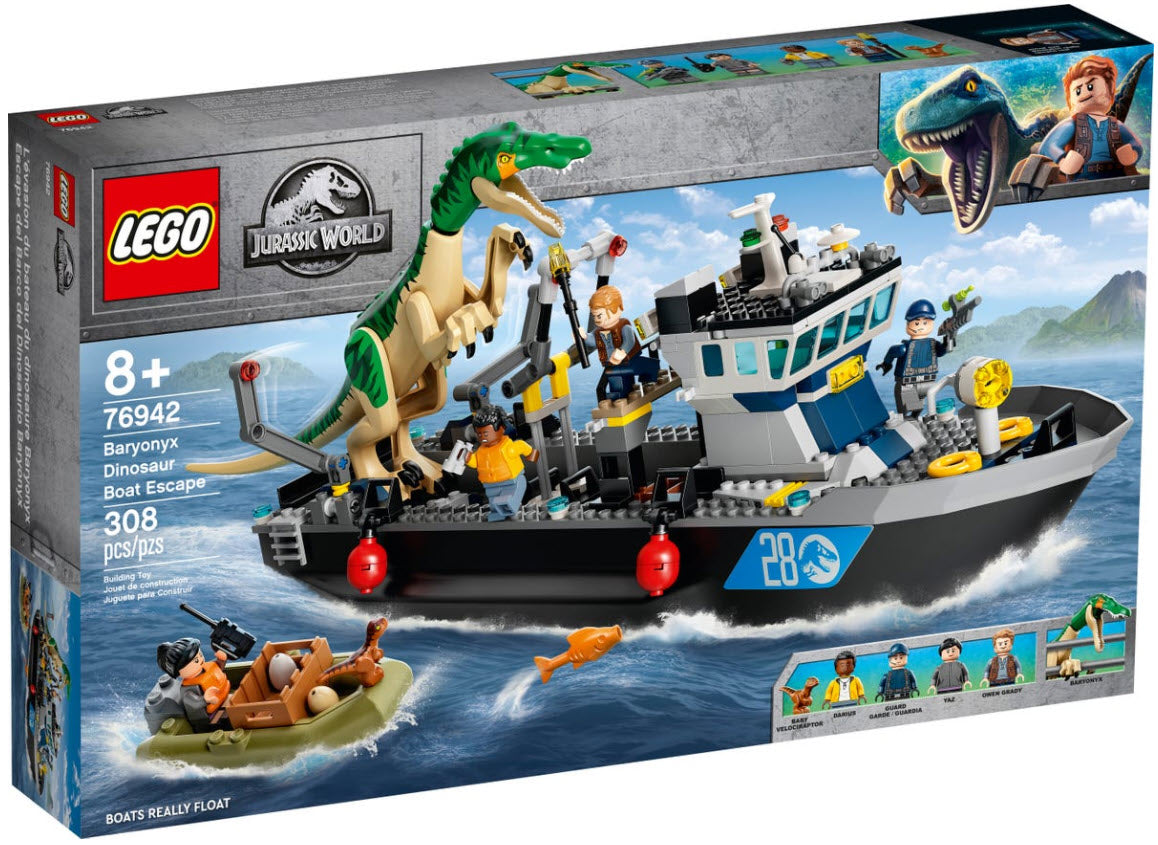Verpackung: LEGO Jurassic World 76942 Flucht des Baryonyx