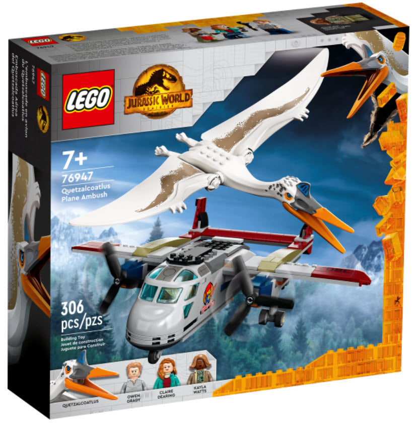 Verpackung: LEGO Jurassic World 76947 Quetzalcoatlus: Flugzeug-Überfall