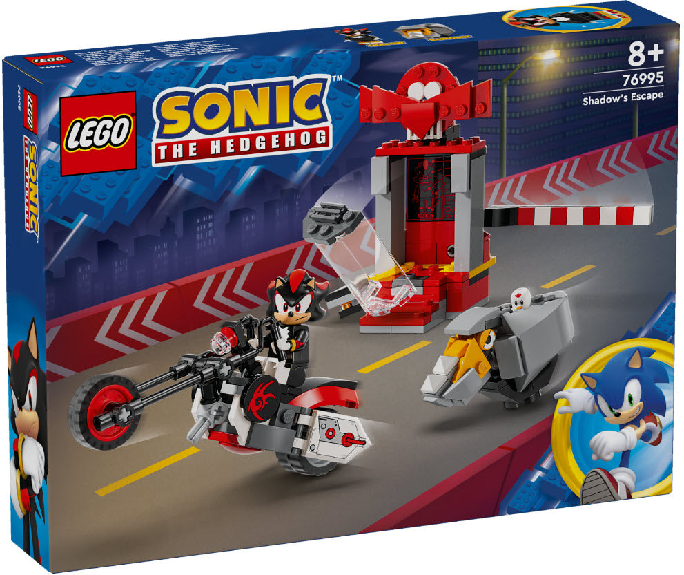 Verpackung: LEGO Sonic 76995 Shadow the Hedgehog Flucht