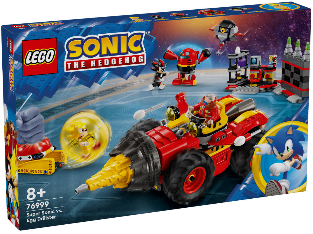 Verpackung: LEGO Sonic 76999 Super Sonic vs. Egg Drillster