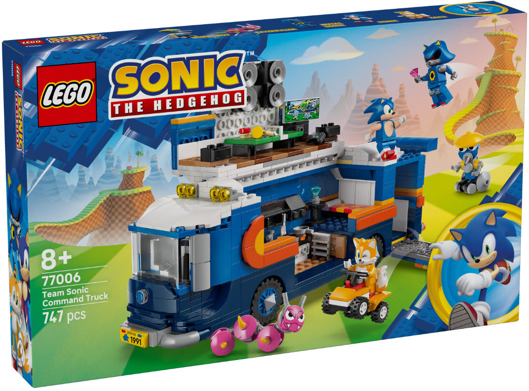 Verpackung: LEGO Sonic 77006 Team Sonics Kommando-Truck