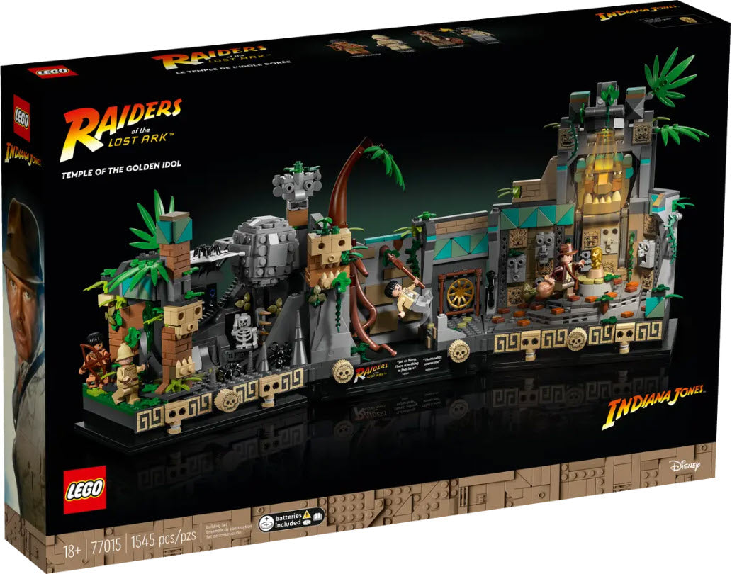Verpackung: LEGO Indiana Jones 77015 Tempel des goldenen Götzen
