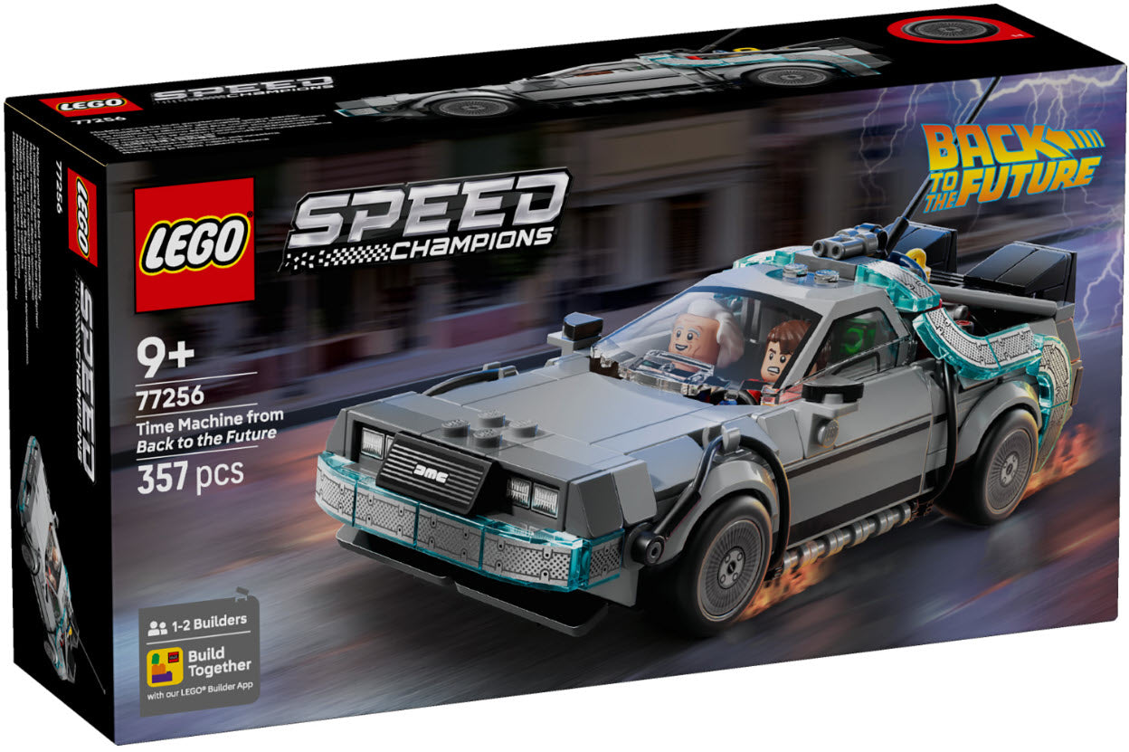 Verpackung: LEGO Speed Champions 77256 Zeitmaschine aus Zurück in die Zukunft